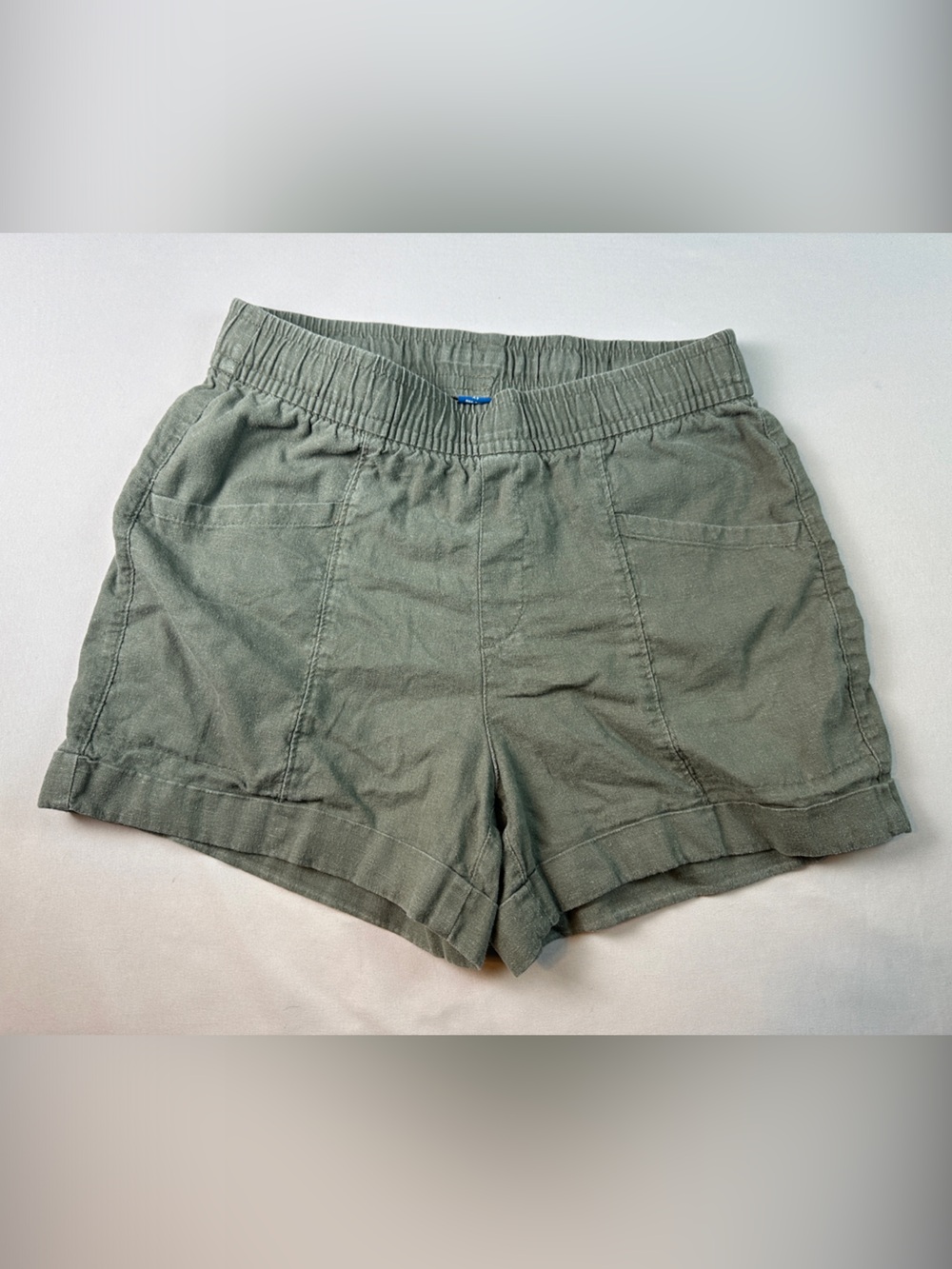 Old Navy High Rise Casual Shorts XS Olive Green Women's Pockets